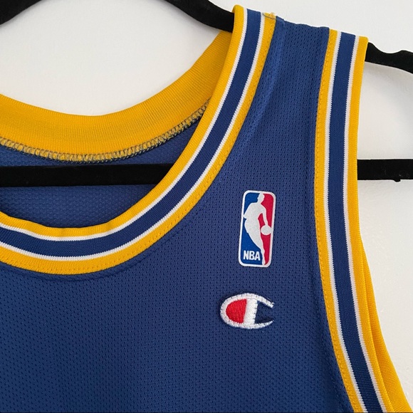 Vintage Latrell Sprewell Warriors jersey by Champion size 40 - Picture 6 of 6